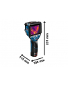 bosch powertools Bosch thermal imaging camera GTC 600 C Professional, 12V, thermal detector (blue/Kolor: CZARNY, Li-ion battery 2.0Ah, L-BOXX) - nr 3