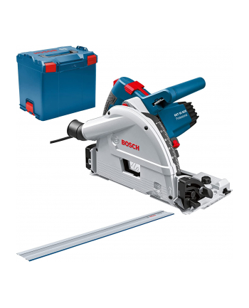 bosch powertools Bosch Plunge saw GKT 55 GCE Professional, with FSN 1400, hand-held circular saw (blue, 1,400 watts, L-BOXX)