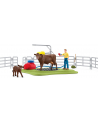 Schleich Farm World cow washing station, play figure - nr 7