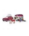 Schleich Horse Club adventures with car and horse trailer, toy figure - nr 23