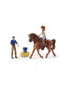 Schleich Horse Club adventures with car and horse trailer, toy figure - nr 32