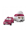 Schleich Horse Club adventures with car and horse trailer, toy figure - nr 35