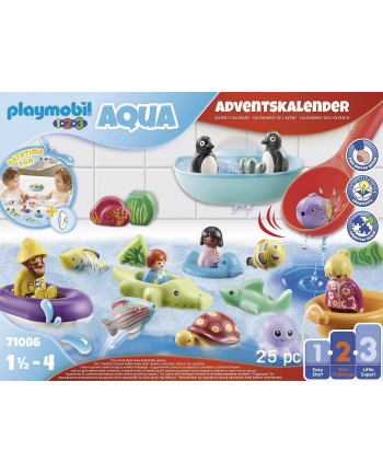 Playmobil 71086 1.2.3 AQUA: Advent calendar bathing fun, construction toys nr 2