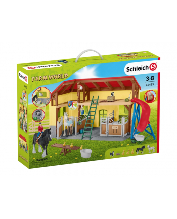 Schleich Farm World horse stable, play figure
