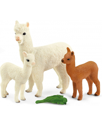 Schleich Wild Life Alpaca family, play figure