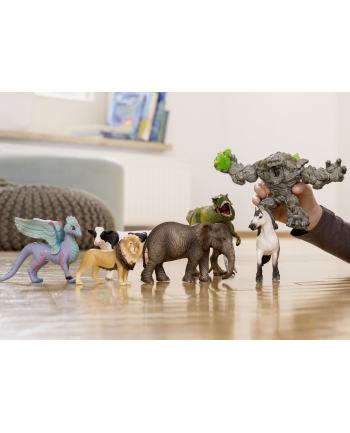 Schleich Bayala flower dragon and baby, toy figure