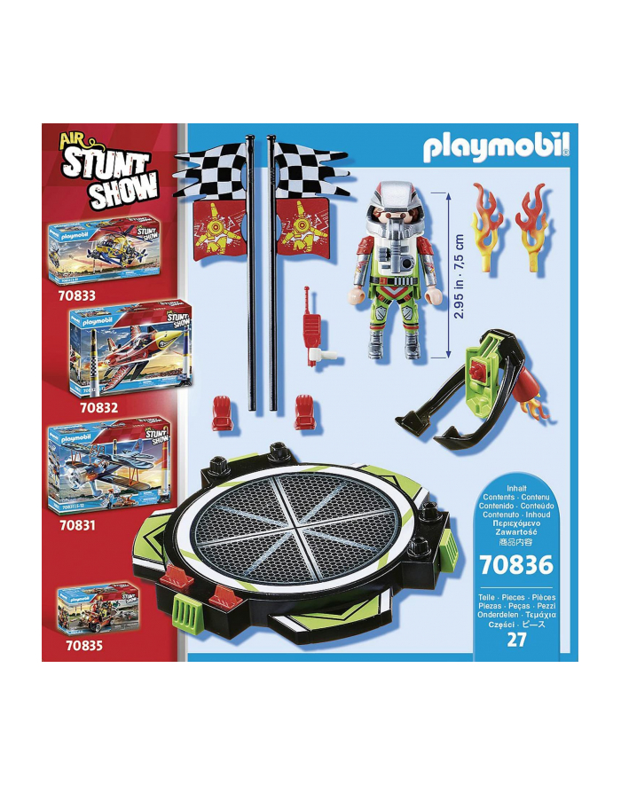 PLAYMOBIL 70836 Air Stunt Show Jetpack Flyer Construction Toy główny