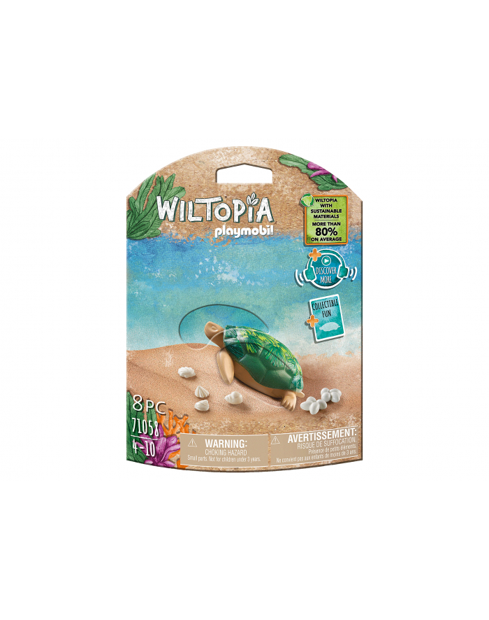 PLAYMOBIL 71058 Wiltopia Giant Tortoise Construction Toy główny