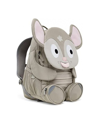 Affenzahn Big Friend Tonie Mouse, backpack (grey/pink)