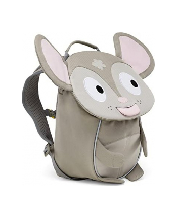 Affenzahn Little Friend Tonie Mouse, backpack (grey/pink)