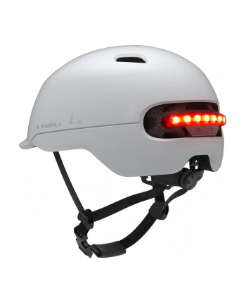 Kask rowerowy miejski Livall C20 LED/SOS 54-58cm