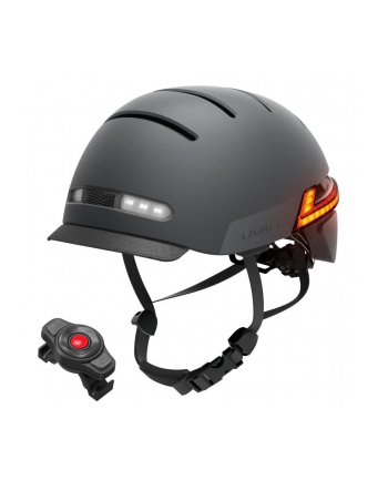 Kask rowerowy miejski Livall BH51M Neo BT/LED/SOS 55-58cm czarny