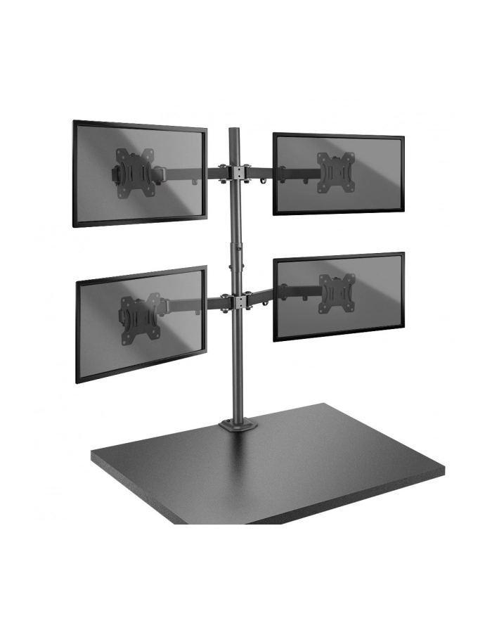 Uchwyt do monitora, stołowy LINDY 40659, 43,2 cm (17'') - 71,1 cm (28''), Maks. udźwig: 7 kg główny