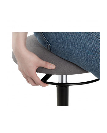 LogiLink Height adjustable wobble stool Taboret biurowy - Włókno poliestrowe - Do 110 kg