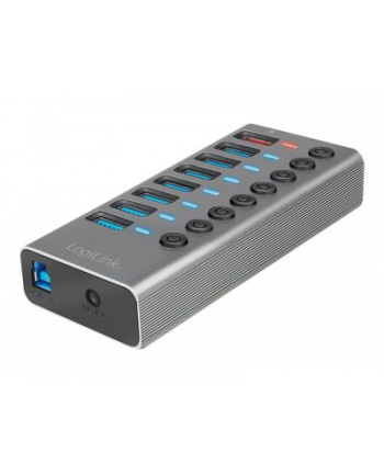 LogiLink USB 3.2 Gen 1 hub 7-port Szary (UA0387)