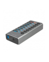 LogiLink USB 3.2 Gen 1 hub 7-port Szary (UA0387) - nr 2