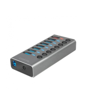 LogiLink USB 3.2 Gen 1 hub 7-port Szary (UA0387)