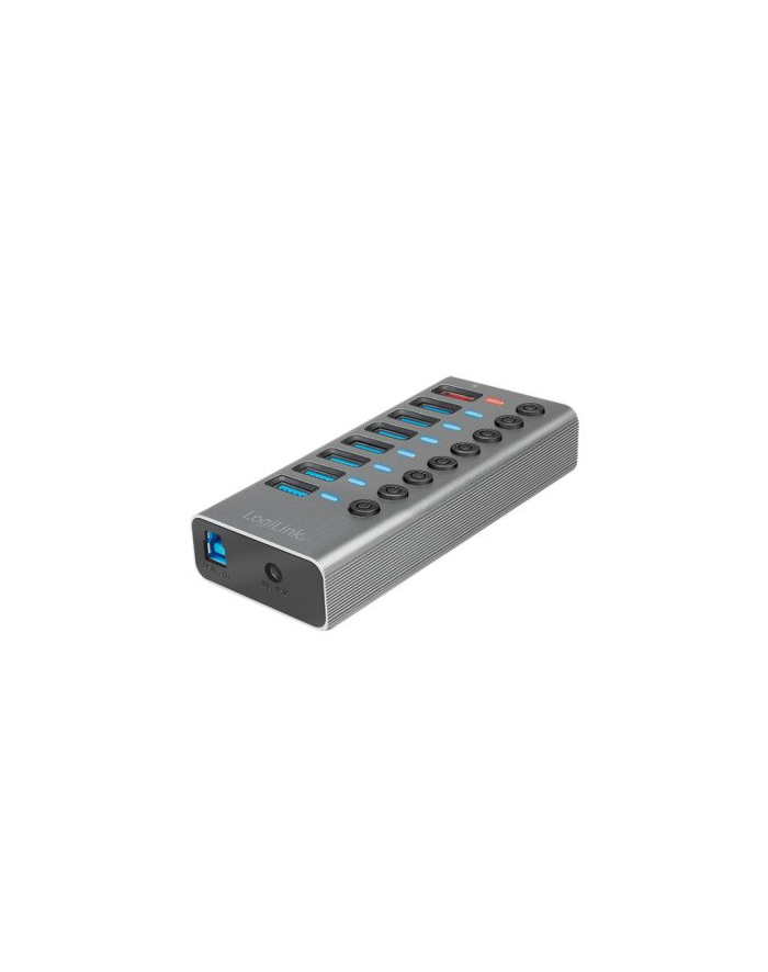 LogiLink USB 3.2 Gen 1 hub 7-port Szary (UA0387) główny