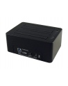 LC-Power USB 3.0 2-Bay 2,5''-3,5''HDD/SSD + Hub - nr 6