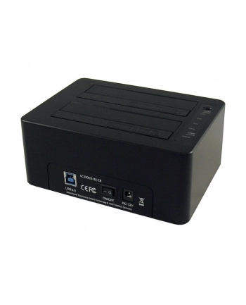 LC-Power USB 3.0 2-Bay 2,5''-3,5''HDD/SSD + Hub nr 2