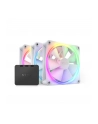 NZXT F120 RGB 3-pack RGB Controller - White (RFR12TFW1) - nr 4