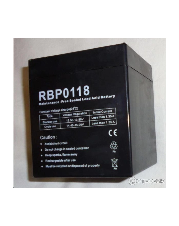 Cyberpower Systems - Sealed Lead Acid (Vrla) 48 V 4 Pc(S) Black Pr1000Ert2U Pr1000Ertxl2 (Rbp0128) główny