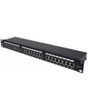 Intellinet PATCH PANEL 24 PORT CAT6A, STÍNĚNÝ FTP, CZARNY (0000050887) - nr 20