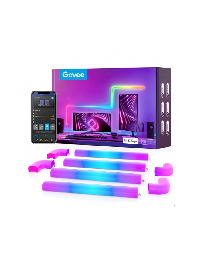Govee H6062 Glide Wall (8+4) | Panele LED | RGBIC główny