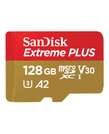 Sandisk Extreme Plus Microsd/Sd-Card - 200/90Mb 128Gb nr 1
