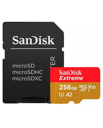 Sandisk Extreme Plus Microsd/Sd-Card - 200/140Mb 256Gb