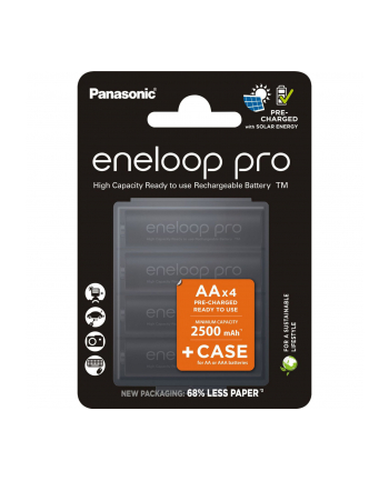 4 x akumulatory Panasonic Eneloop AA/R6 + Box [2000 mAh] nr 2
