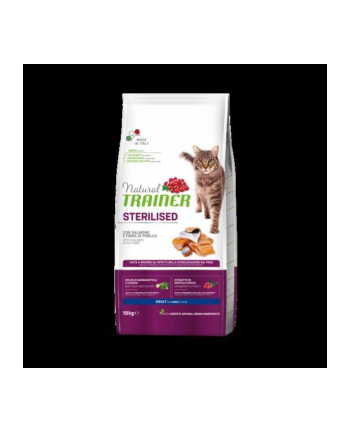 Trainer Natural Cat Sterilised Łosoś 10Kg