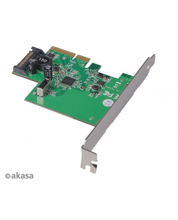 Akasa KARTA USB 3.2 HOST CARD, 10GBPS GEN 2, (0000057193)