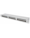 Intellinet patch panel 24 port cat6a ftp, szary - nr 15