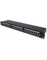 Intellinet PATCH PANEL 24 PORT CAT6A, STÍNĚNÝ FTP, CZARNY (0000050887) - nr 10