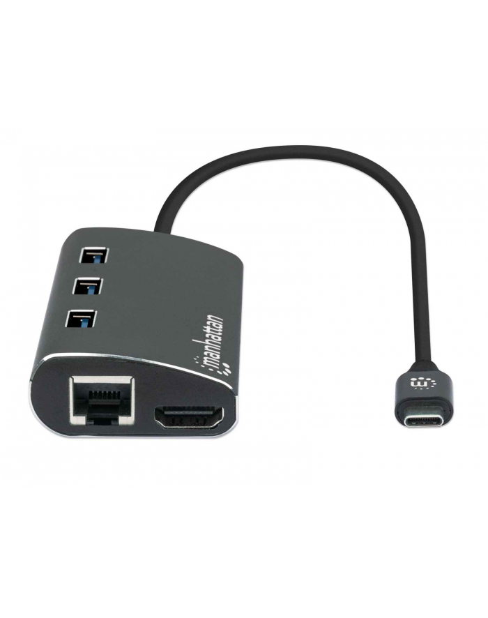 Manhattan usb-c multiport adapter, superspeed, 3.2 gen 1 male główny