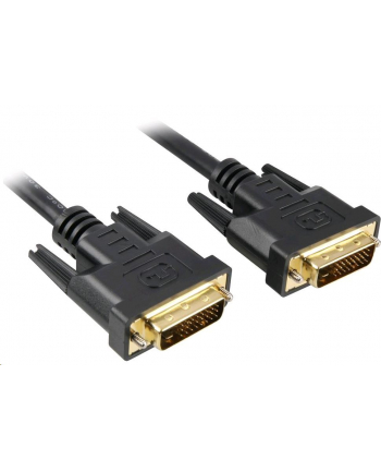 Premiumcord Kabel DVI - DVI propojovací 15m (DVI-D, M/M, dual link) (PRC)
