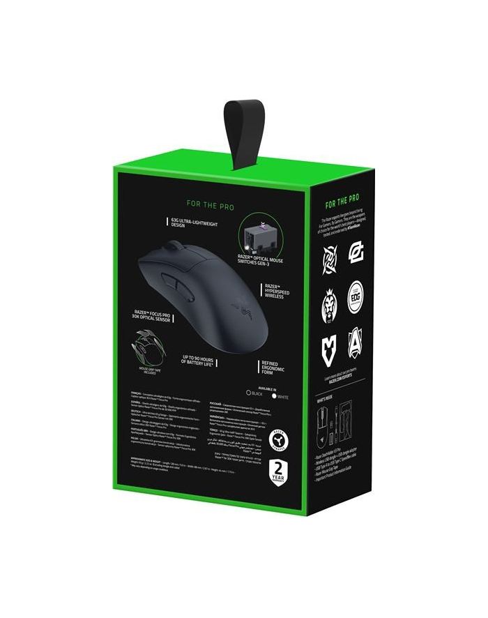 Razer DeathAdder V3 Pro Black (RZ0104630100R3G1) główny