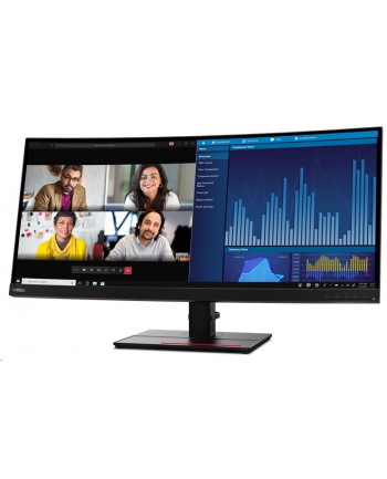 Lenovo ThinkVision P34w-20 Czarny (62DCRAT3EU)