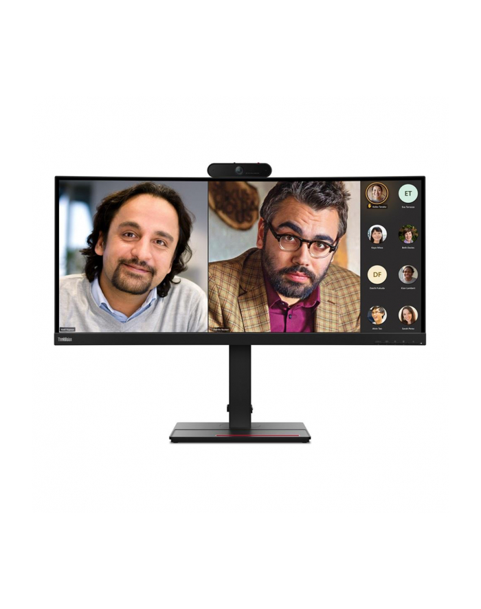 Lenovo ThinkVision P34w-20 Czarny (62DCRAT3EU) główny