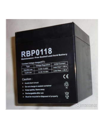 Cyberpower Systems - Sealed Lead Acid (Vrla) 48 V 4 Pc(S) Black Pr1000Ert2U Pr1000Ertxl2 (Rbp0128) nr 1