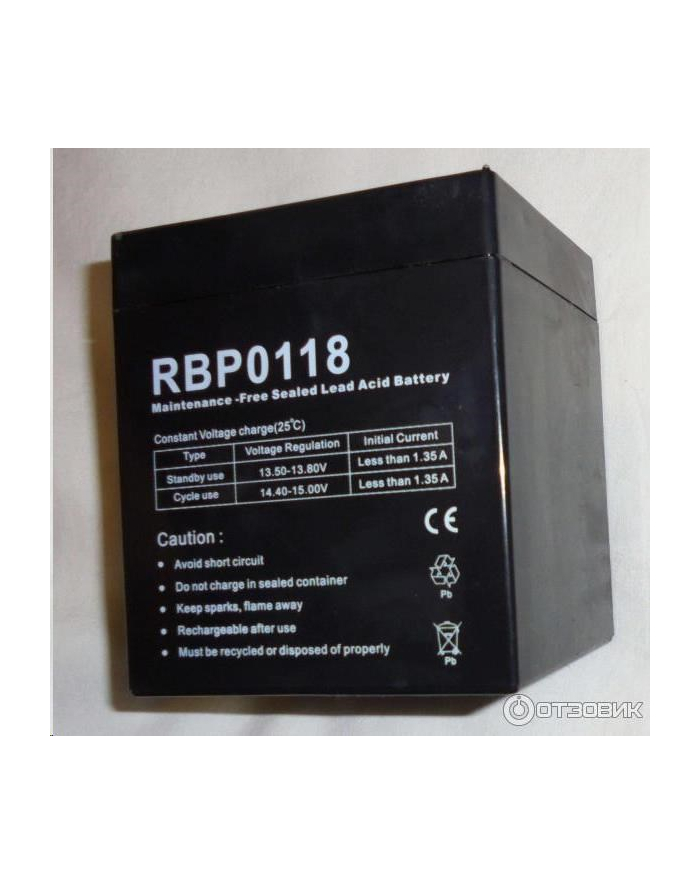 Cyberpower Systems - Sealed Lead Acid (Vrla) 48 V 4 Pc(S) Black Pr1000Ert2U Pr1000Ertxl2 (Rbp0128) główny