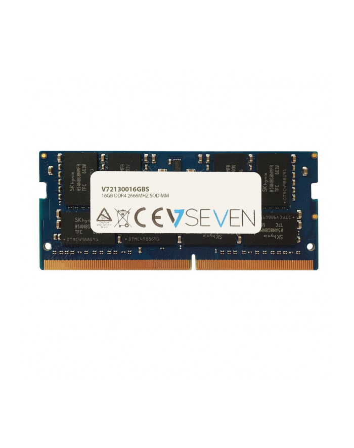 V7 SODIMM, DDR4, 16 GB, 2666 MHz, CL19 (V72130016GBS) główny