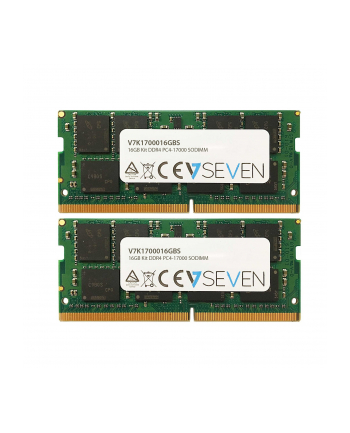 V7 DDR4 16GB (2x8GB) 2133MHz CL15 (V7K1700016GBS)