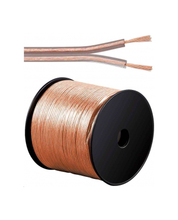 PREMIUMCORD  KABLE GŁOŚNIKOWE 99,9% CU MIEDŹ 2X2,5MM2, DŁUGOŚĆ 100 M KJPR-02-100