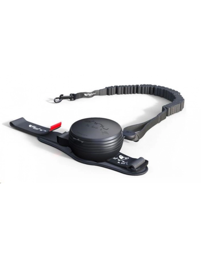 Lishinu Smycz Bungee Black Czarna L 13-40kg główny