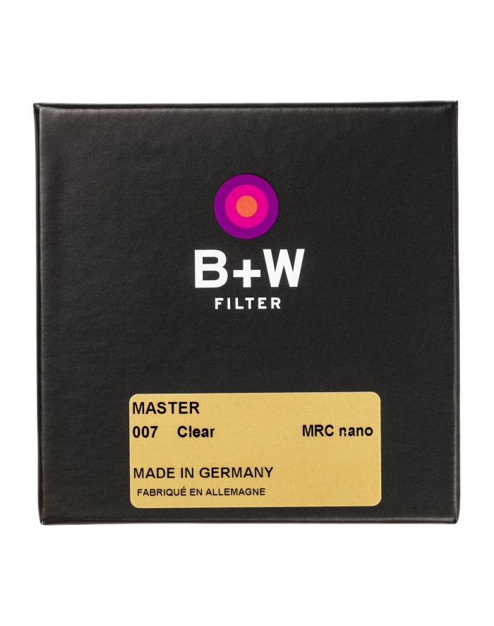 B+W Filtr Fotograficzny Ochronny Clear 007 Mrc Nano Master 52mm główny