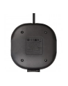STACJA ŁADUJĄCA ESTILO Z POWIERZCHNIĄ TEKSTYLNĄ 1XEURO-SOCKET I 2XUSB-CHARGER 3M CZARNY/ANTRACYT - nr 19