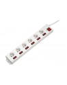 Hama 6 gniazd 1.4 m biała (137239) - nr 18