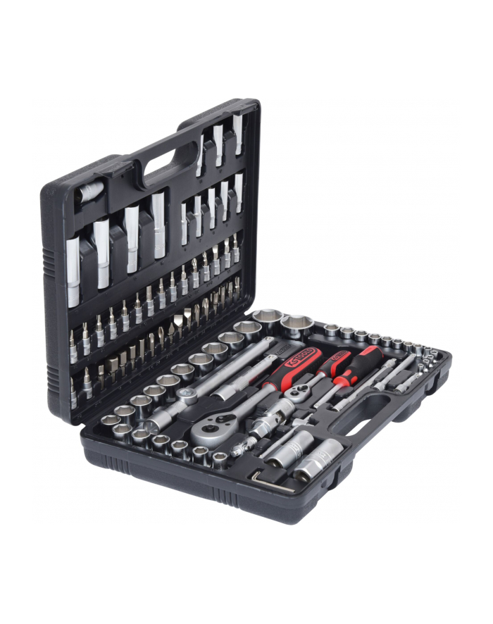 KS-Tools Komplet kluczy nasadowych - 94-częściowy, 1/4 i 1/2'', 911.0694 główny